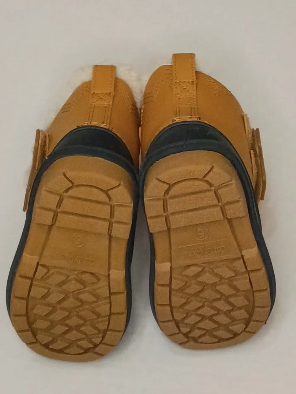 Cat & Jack Toddler Winter Boots Size 5 | Brown Faux Fur Snow Shoes